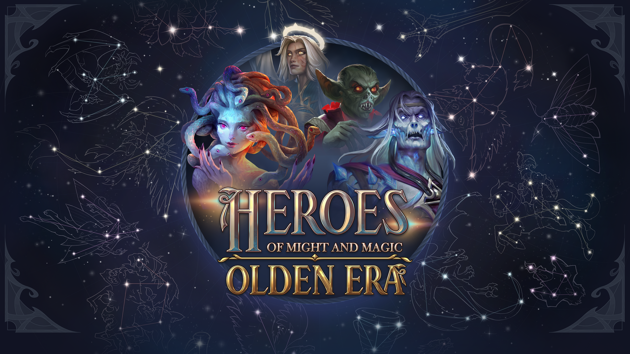 Персонажи Heroes of Might and Magic: Olden Era. Wallpaper.
